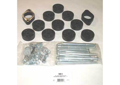 Performance Accessories Body Lift Kit (1 in. Lift) (No Bumper Brackets Included)
