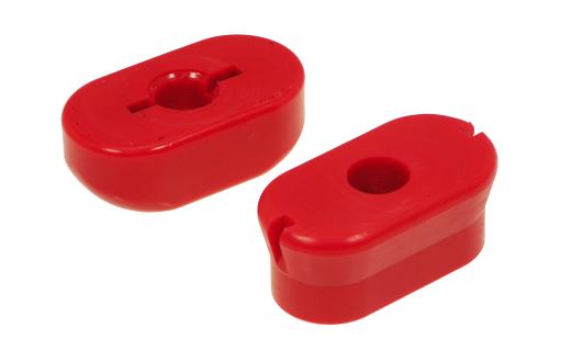 Prothane Lower Engine Torque Arm Mount Inserts - Red