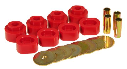 Prothane Body Mount Bushings - B Body - Red
