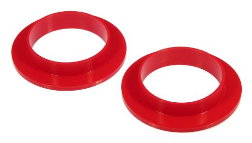 Prothane Front Upper Spring Isolators - Red