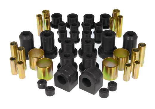 Prothane Total Front/Rear Bushings Kit - Black