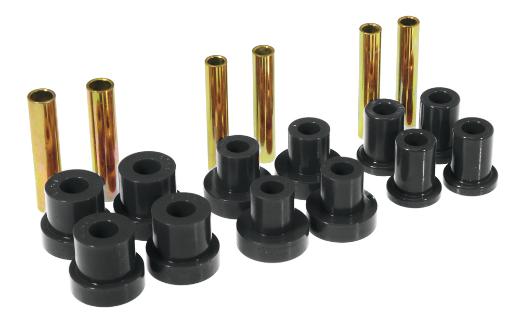 Prothane Front Leaf Spring Bushings for Rancho Springs - Black with replacement #RS954