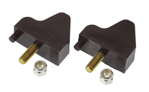 Prothane Front Lower Control Arm Bump Stops - Black