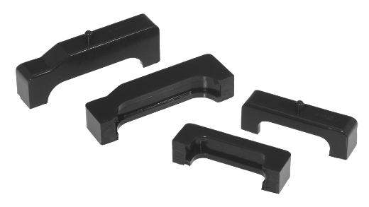 Prothane Radiator Isolators - Big Block - Black