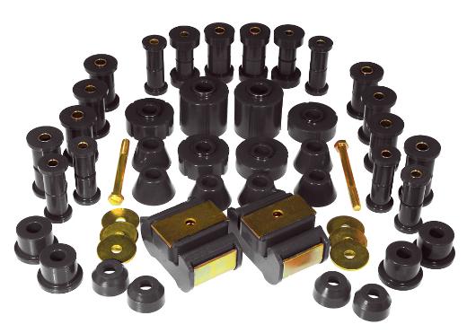 Prothane Total Front/Rear Bushings Kit - Black