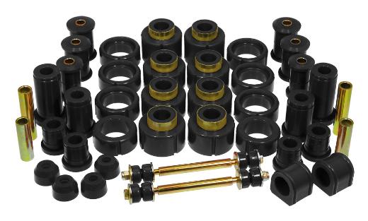 Prothane Total Front/Rear Bushings Kit - Black