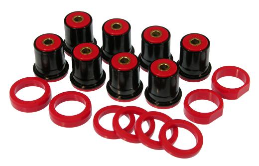 Prothane Rear Control Arm Bushings - with Shells - Red