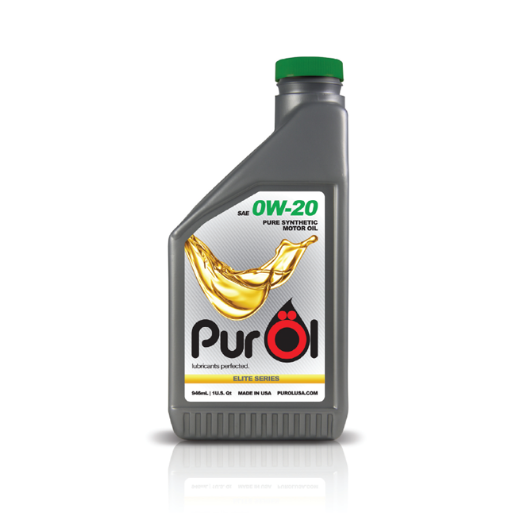 Purol Lubricants Elite Synthetic Motor Oil 0w-20, 1 Quart