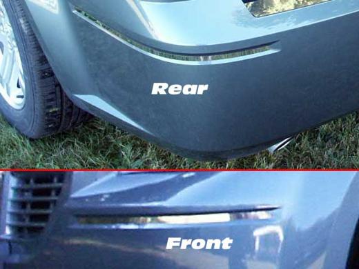 QAA Front and Rear Bumper Inserts