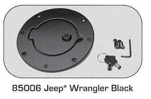 Rampage Billet Style Gas Cover (Black)