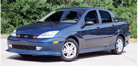 2001 Ford focus sedan body kit #5