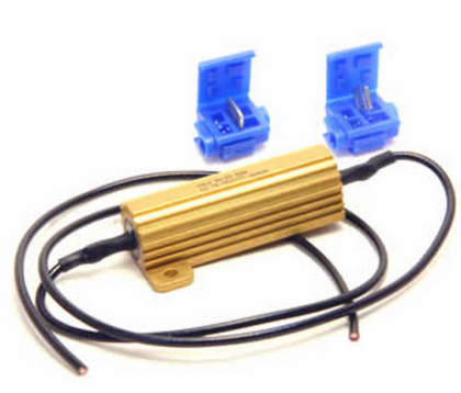 Recon 12-Volt 21-Watt Aluminum Resistor (For use with LED replacement bulbs)