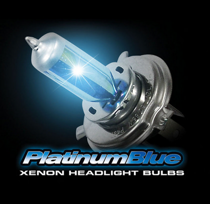 Recon 9004 12V 65/45W (5,600 Kelvin) Headlight Bulbs In Platinum Blue