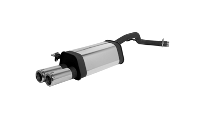 Remus Mufflers - RIGHT Rear Muffler w/ 2 Exhaust Tips 3.31 inch Edition