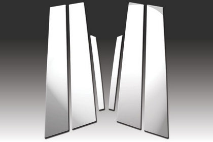 Restyling Ideas Pillar Post Trims - Mirror Finish