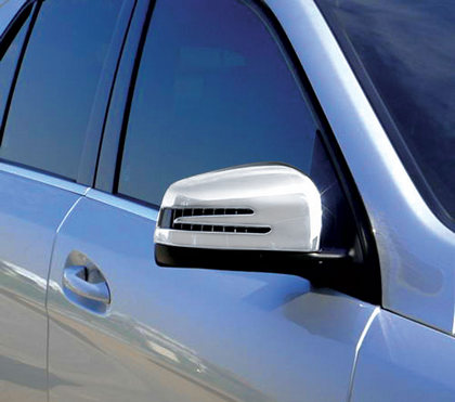 Restyling Ideas Mirror Covers with Signal-Light Cut-Out - ABS Chrome
