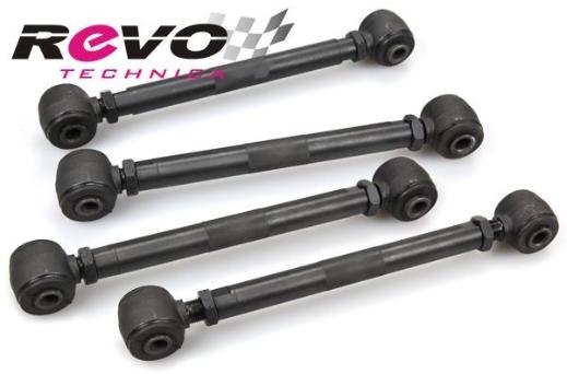 Revo Technica Camber Kit - Front Type: Ball Joint (1.25° Max Refers to CC60.1001) / Rear Type: Adjustable Camber Link (-1.5 to +3° Max)