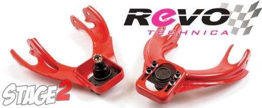 Revo Technica Camber Kit - Front Type: Stage 2 Control Arm (-4 to +4° Max) / Rear Type: Rear Upper Arm (-2 to +3° Max Refers to CC63-8800R)