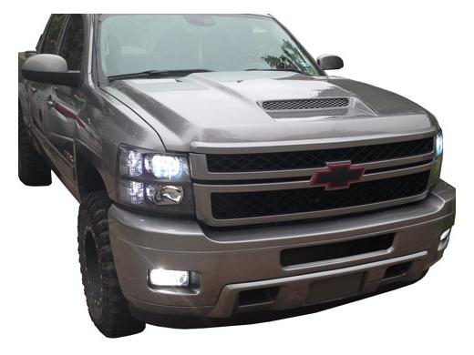 RK Sport Fiberglass Hoods, Ram Air /Extractor