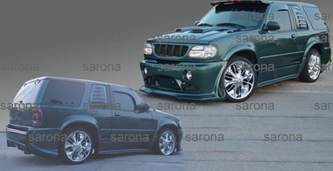 Body kits for ford explorer sport #7