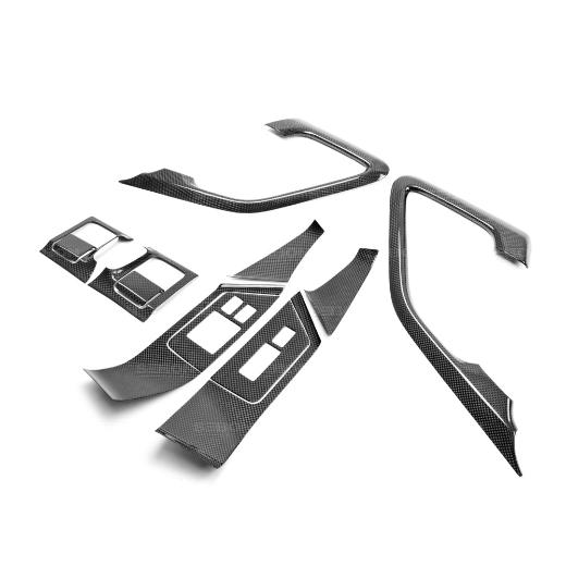 Seibon Interior Door Trim Set (Carbon Fiber)