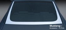 05-14 Ford Mustang 3D Carbon U-Shape Rear Window Trim