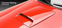 00-07 Toyota Tundra, 05-14 Toyota 4Runner, 05-14 Toyota Tacoma 3D Carbon Hood Scoop (Urethane)