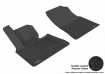 00-06 X5 (E53) 3D Maxpider Classic Floormat - Black - Row 1 (2-Piece)