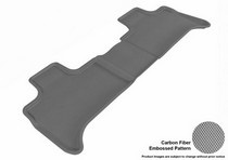 00-06 X5 (E53) 3D Maxpider Kagu Floormat - Gray - Row 2 (1-Piece)