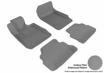 07-13 3 Series (E92) (Fits Coupe Only, Does Does Not Fit Xi Models) 3D Maxpider Kagu Floormats - Gray - Set (4-Piece)
