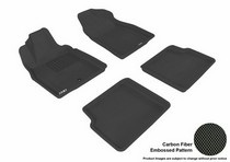 06-11 HHR 3D Maxpider Kagu Floormats - Black - Set (4-Piece)