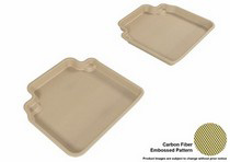 08-12 Accord (Sedan) 3D Maxpider Kagu Floormat - Tan - Row 2 (2-Piece)