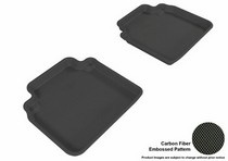 08-12 Accord (Sedan) 3D Maxpider Kagu Floormat - Black - Row 2 (2-Piece)