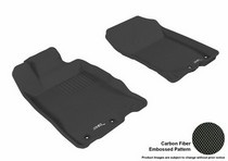 10-13 Insight 3D Maxpider Kagu Floormat - Black - Row 1 (2-Piece)