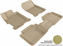 13-14 Accord (Sedan) 3D Maxpider Kagu Floormats - Tan - Set (4-Piece)