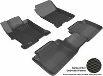 13-14 Accord (Sedan) 3D Maxpider Kagu Floormats - Black - Set (4-Piece)