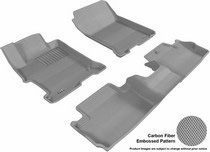 13-14 Accord (Coupe) 3D Maxpider Kagu Floormats - Gray - Set (4-Piece)