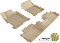 13-14 Accord (Coupe) 3D Maxpider Kagu Floormats - Tan - Set (4-Piece)