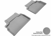 12-13 Genesis Coupe 3D Maxpider Kagu Floormat - Gray - Row 2 (2-Piece)
