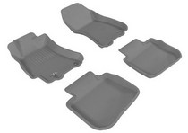 10-14 Outback 3D Maxpider Kagu Floormats - Gray - Set (4-Piece)