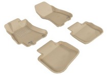 10-14 Outback 3D Maxpider Kagu Floormats - Tan - Set (4-Piece)
