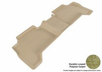 05-13 Tacoma Double Cab (Fits 12 Double Cab 2nd Row) 3D Maxpider Classic Floormat - Tan - Row 2 (1-Piece)