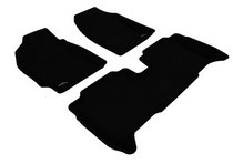 07-11 Yaris (Sedan) 3D Maxpider Kagu Floormats - Black - Set (3-Piece)