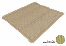 03-09 H2 (External Mounted Spare Tire) 3D Maxpider Cargo Liner - Tan