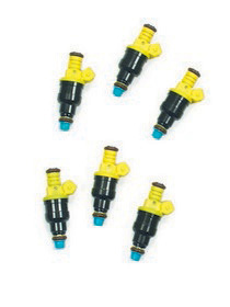 6000 LE, 6000 SE, 6000 STE, 85-86 Cadillac Cimarron , 85-86 Fiero SE, 85-86 Fiero Sport, 85-86 Pontiac Fiero GT, 85-90 Celebrity , 85-92 Pontiac Firebird, Firebird S/E, 85-94 Cavalier, 85-94 Cavalier CS, 85-94 Cavalier RS, 85-94 Cavalier Type-10, 85-98 Buick Skylark, 86-90 Ford Bronco II , 86-91 Pontiac 6000, 86-94 Cavalier Z24 , 86-96 Cutlass Ciera Brougham, 86-96 Cutlass Ciera Cruiser S, 86-96 Cutlass Ciera Cruiser SL, 86-96 Cutlass Ciera International, 86-96 Cutlass Ciera S, 86-96 Cutlass Ciera SL, 86-96 Cutlass Ciera Special Edition, 86-96 Oldsmobile Cutlass Ciera, 86-97 Ford Aerostar , 86-97 Ford Ranger, Ranger Super, 86-98 Ford Taurus, 86-98 Mercury Sable , 86-98 Taurus G, 86-98 Taurus GL, 86-98 Taurus L, 86-98 Taurus LX, 86-98 Taurus SE, 87-93 Buick Century Custom, 87-93 Century Estate Wagon, 87-93 Century Limited, 87-93 Century Special, 87-96 Ford F-150 Pickup, F-150 Super Cab, 87-96 Ford F-250 Pickup, F-250 Super Cab, 87-96 Ford F-350 Pickup , 88-92 Camaro, Camaro RS, 88-92 Oldsmobile Cutlass Supreme, 88-93 Buick Regal Custom, Regal Limited, 88-96 Grand Prix GT, 88-96 Grand Prix LE, 88-96 Grand Prix McLaren, 88-96 Grand Prix SE, 88-96 Grand Prix STE, 88-96 Mercury Cougar LS, Cougar XR-7, 88-96 Pontiac Grand Prix, 88-97 Ford Thunderbird, 88-97 Thunderbird LX, 89-93 Beretta, 89-93 Beretta GT, 89-93 Beretta GTZ, 90-92 Ford Probe LX, 90-93 Corsica LT, 90-93 Corsica LTZ, 90-93 Lumina, Lumina Euro, 91-94 Pontiac Sunbird, 91-94 Sunbird GT, 91-94 Sunbird LE, 91-94 Sunbird SE, 92-93 Achieva SC, 92-93 Achieva SL, 92-93 Grand Am SE, 92-93 Oldsmobile Achieva S, 92-93 Pontiac Grand Am GT, 92-94 Ford Tempo GL, 92-94 Mercury Topaz , 92-94 Tempo GLS, 92-94 Tempo LX, 92-95 Ford E-150 Econoline Cargo, 92-95 Ford E-250 Econoline Cargo, 92-95 Ford E-350 Econoline Cargo, 94-96 Mazda B3000 , 94-98 Ford Mustang , 95-98 Ford Windstar , 97-98 Cutlass GLS, 97-98 Oldsmobile Cutlass, • Cutlass Ciera Brougham, • Cutlass Ciera Cruiser S, • Cutlass Ciera Cruiser SL, • Cutlass Ciera International, • Cutlass Ciera S, • Cutlass Ciera SL, • Cutlass Ciera Special Edition, • Cutlass Supreme International, • Cutlass Supreme S, • Cutlass Supreme SL, • E-150 Club Passenger Wagon, • E-250 Econoline Super Cargo, • E-350 HD Club Passenger Wagon, • E-350 Super Cargo, • E-350 Super Passenger Wagon, • Skylark Custom, • Skylark Gran Sport, • Skylark Limited, • Skylark Luxury Edition Accel Performance Fuel Injector Stock Replacement (Flow Rate 15 lb.) 