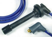 94-01 Acura Integra GSR, 94-01 Integra LS, 94-01 Integra Type-R, 94-97 Honda Civic Del Sol VTEC Accel Custom Fixed Length Fit 300+ Thunder Sport Spark Plug Wire Set - Blue 8mm