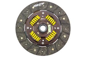 2002-2005 Subaru Impreza WRX STI; 2.0L Turbo, 5-Speed Engine, 2004-2010 Subaru Impreza WRX STI; 2.5L Turbo, 6-Speed Engine ACT Performance Street Sprung Clutch Disc