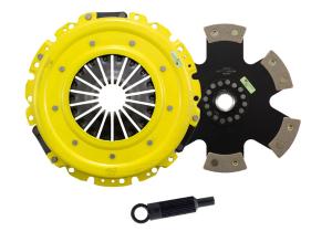 1997-2004 Chevrolet Corvette (LS1), 1998-2002 Camaro (LS1), 1998-2002 Pontiac Firebird Trans Am, 2004-2007 Cadillac CTS-V; Must Use a flat flywheel, 2004 Pontiac GTO (LS1), 2005-2006 Chevrolet Corvette (LS2); NA on Z06, 2005-2006 Chevrolet SSR; Must use a flat flywheel, 2005-2006 Pontiac GTO (LS2) ACT Clutch Kit - Heavy Duty Pressure Plate (Race Rigid 6-Pad Disc) 