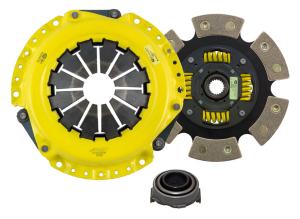 2006-2007 Honda Civic; SOHC Engine ACT Clutch Kit - Heavy Duty Pressure Plate (Race Sprung 6-Pad Disc) 