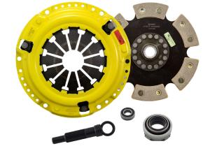 1989 Honda Civic Wagon AWD; Upgrade, Must use with 90-01 SOHC Flywheel, 1990-1991 Honda Civic Wagon AWD ACT Clutch Kit - Heavy Duty Pressure Plate (Race Rigid 6-Pad Disc) 